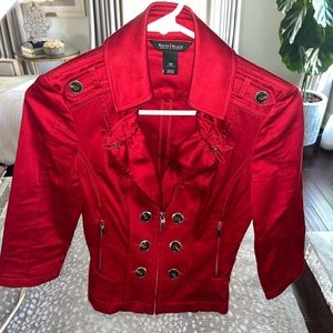 WHBM red jacket size 00 - excellent